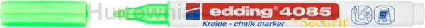 Marker kredowy e-4085 EDDING, 1-2 mm, neonowy zielony