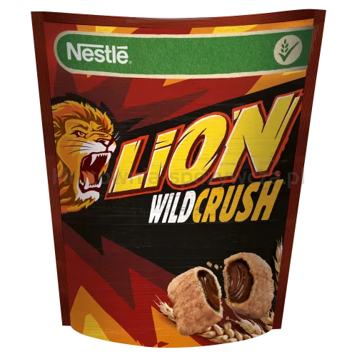 Nestle Płatki Lion Wild Crush 350G 