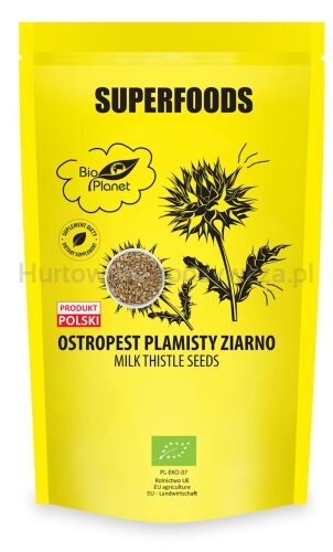 Ostropest Plamisty Ziarno Bio 200 G - Bio Planet [BIO]