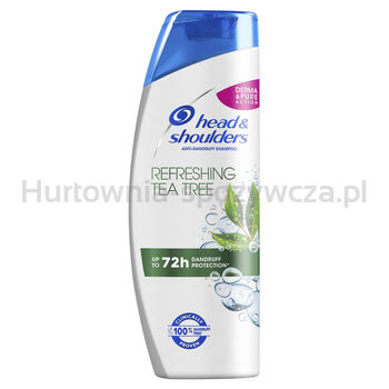 Head Shoulders Refreshing Tea Tree, Szampon Przeciwłupieżowy 400Ml