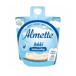 Almette Puszysty serek twarogowy lekki naturalny 150 g
