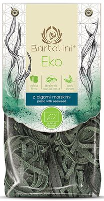 Bartolini Makaron (Semolinowy Z Algami Morskimi) Gniazda Tagliatelle Bio 250 G [BIO]