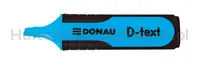 Zakreślacz DONAU D-Text, 1-5mm (linia), eurozawieszka, niebieski - 2
