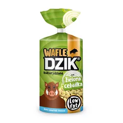 Dzik Wafle Kukurydziane Zielona Cebulka 120 g