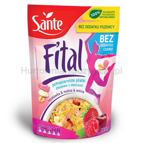 Sante Fit Truskawka Malina Wiśnia 225G 