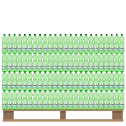 Woda Staropolanka 800 Gazowana 1,5 litra<br>(Paleta 504 szt.)