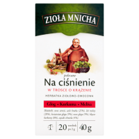 Zioła Mnicha Na Ciśnienie 20 Torebek /40G