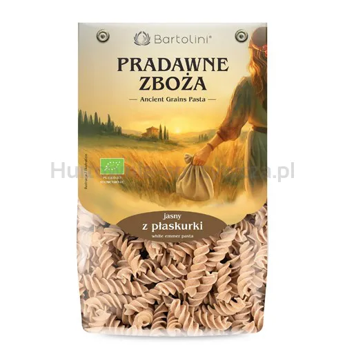 Makaron z płaskurki świderek BIO 250g