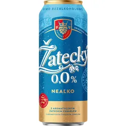 Žatecký 0.0% Puszka 500 ml (w tym +0,50 zł/szt. zwrotnej kaucji)