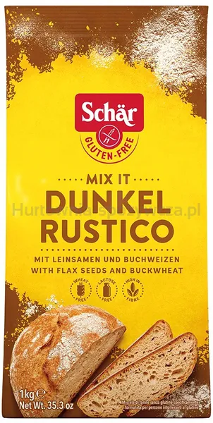 Brot Mix Dunkel- Mąka Na Chleb Razowy Bezgl. 1 Kg
