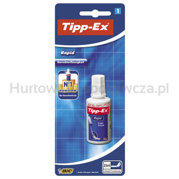 Tipp-Ex Rapid korektor w butelce blister 1 sztuka