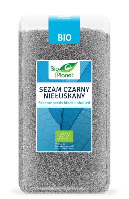 Sezam Czarny Niełuskany Bio 500 G - Bio Planet [BIO]