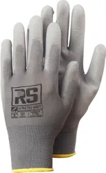 Rękawice Rs Ultra Tec Grey, Dziane, Rozm.6, Szare