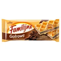 Familijne Wafle Gofrowe Czekoladowe 130G