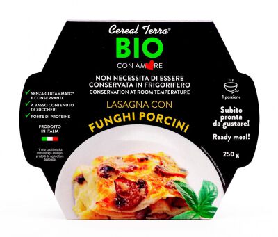 Lasagne Z Grzybami Bio 250 G - Cereal Terra [BIO]