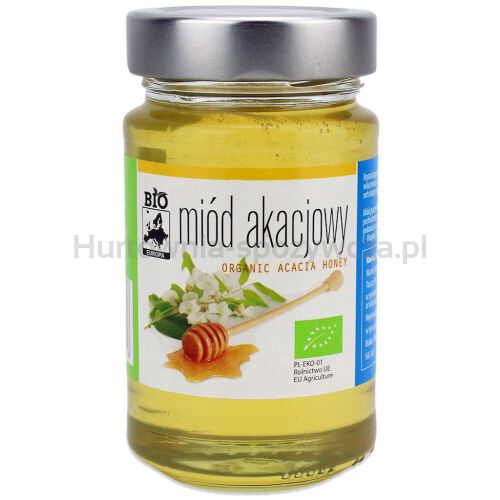 Miód Nektarowy Akacjowy Bio 300 G - Bio Planet [BIO]