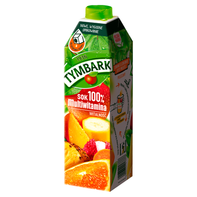 Tymbark Multiwitamina Sok 100% 1 L