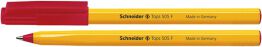 Schneider Długopis Tops 505, F, czerwony 