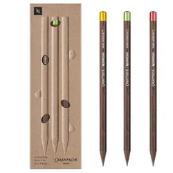 Ołówki Nespresso Swiss Wood 3Szt