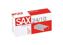 Zszywki Sax, 24/10, Miedziane, 1000Szt.