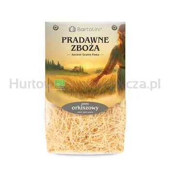 Bartolini Makaron ekologiczny orkiszowy jasny nitka 250g