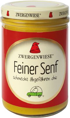 Zwergenwiese  Musztarda Delikatesowa Bezglutenowa Bio 160 Ml [BIO]