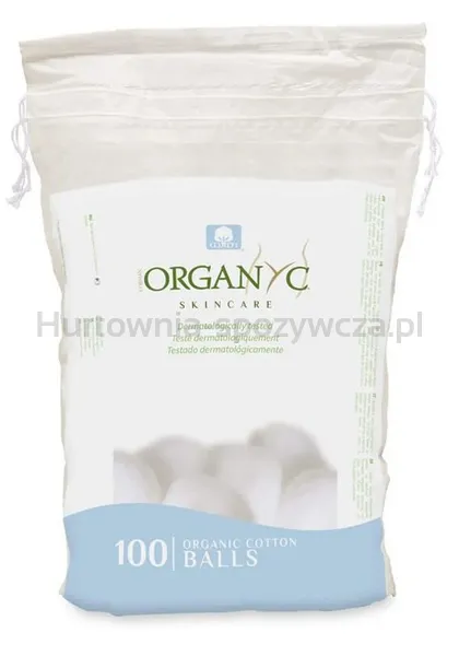 Wata w kulkach 100szt BIO