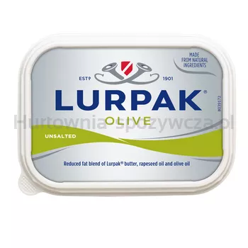 Lurpak Premium Miks tłuszczowy do smarowania z oliwą z oliwek 225 g