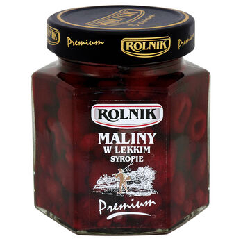 Rolnik Maliny w lekkim syropie 320 g 