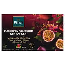 Dilmah Herbata Passion Fruit Pomegranate  Honeysuckle Flavoured Black  20X1,5 G