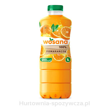 Wosana Sok 100% Pomarańcza 1L