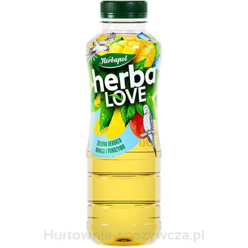 Herbapol Napój Herbalove O Smaku Zielonej Herbaty Mango I Pokrzywy.