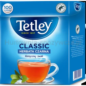 Tetley Herbata Classic Czarna 100 Torebek X 1,5G