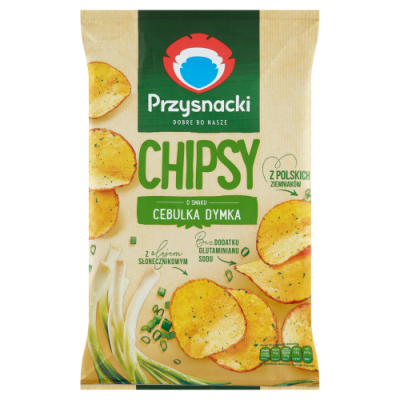 Przysnacki Chipsy O Smaku Cebulka Dymka 135 G