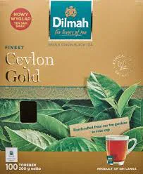 Dilmah Herbata Ceylon Gold 100 koperty x2g