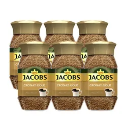 Jacobs Kawa Rozpuszczalna Cronat Gold 200 G x 6 sztuk
