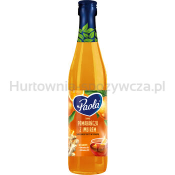 Paola Pomarańcza Z Imbirem Suplement Diety W Syropie 430 Ml