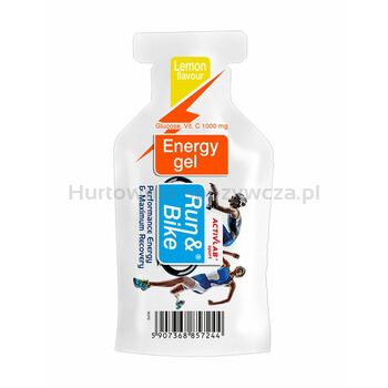 Run&Bike Energy Gel Cytrynowy Activlab (40 Gram)