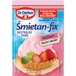 Dr. Oetker Śmietan-fix różowy 7g