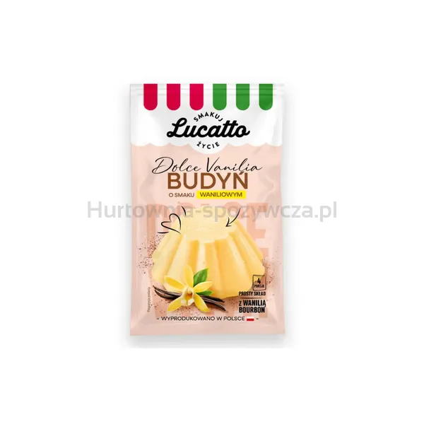 Lucatto Budyń o smaku waniliowym 40g