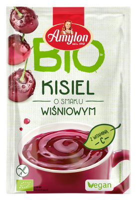 Kisiel Instant O Smaku Wiśniowym Bezglutenowy Bio 30 G - Amylon [BIO]