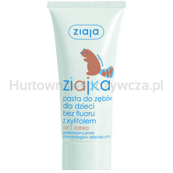 Ziajka Pasta Do Zębów Dla Dzieci Z Xylitolem 50 Ml