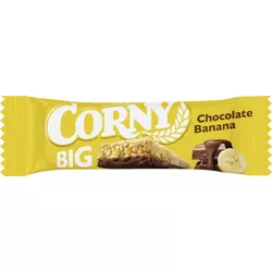 Corny Big baton zbożowy z mleczną czekoladą i bananami 50g