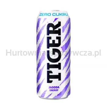 Tiger Zero Cukru o smaku jagody 500 ml