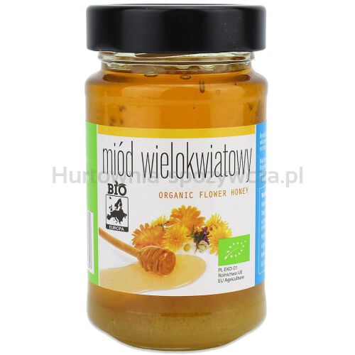 Miód Nektarowy Wielokwiatowy Bio 300 G - Bio Planet [BIO]