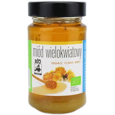 Miód Nektarowy Wielokwiatowy Bio 300 G - Bio Planet [BIO]