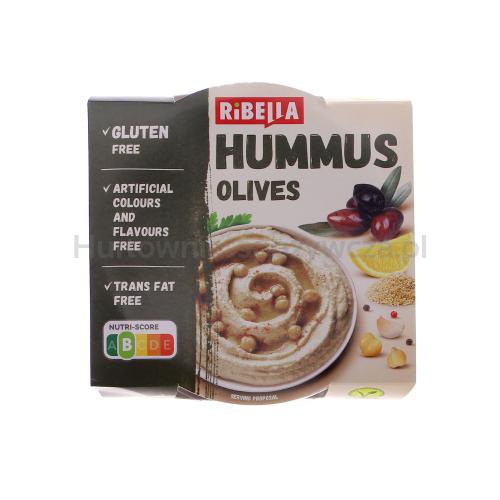 Ribella Hummus z Oliwkami 200g