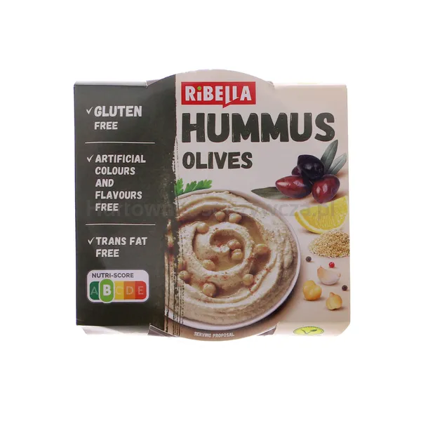 Ribella Hummus Z Oliwkami 200G