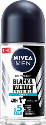 Nivea Antyperspirant Invisible Fresh Roll-On 50 Ml