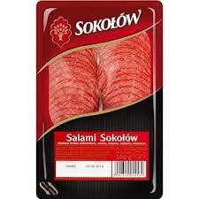 Sokołów Salami Na Kanapkę Plastry 100 G 